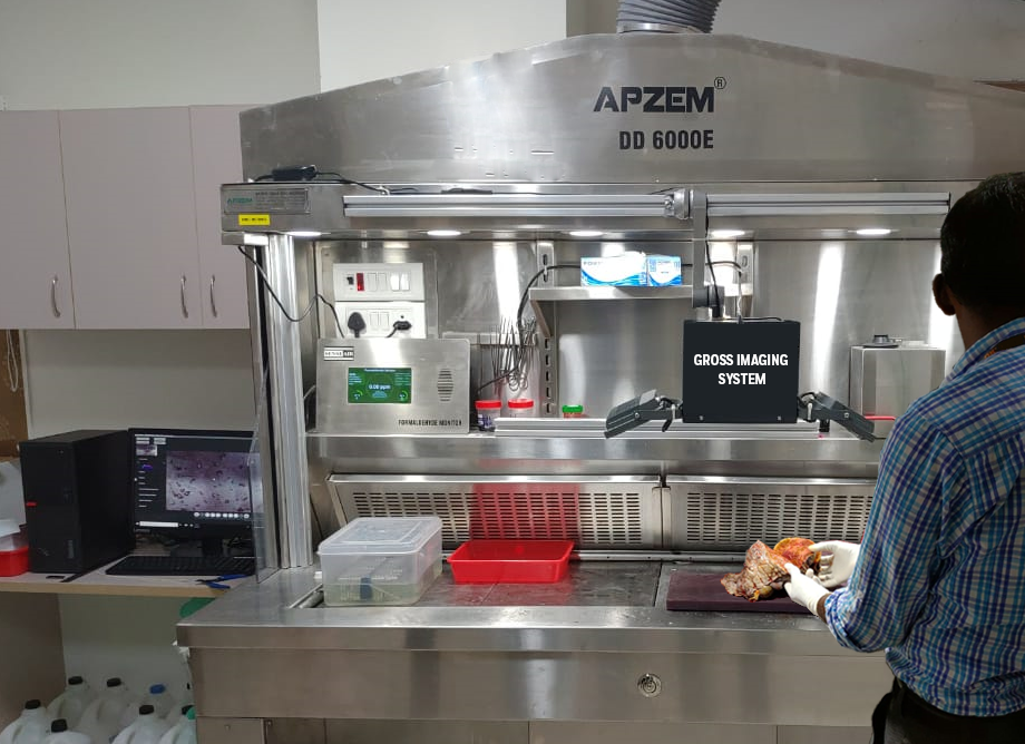 Grossing sTATION Histopathology grossing station