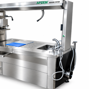 APZEM Stainless Steel Grossing Station DHE Series